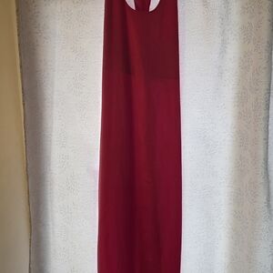 Elegant Pink Sleeveless Dress